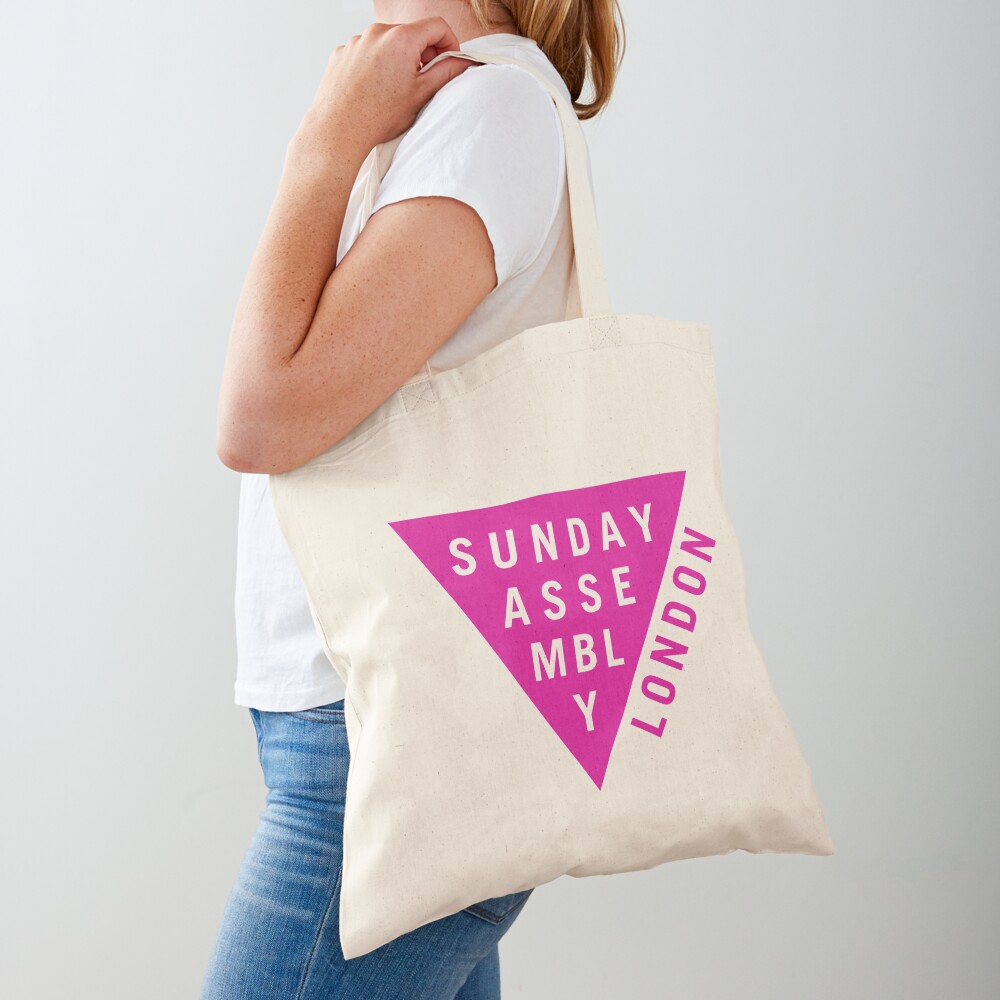 Pink Logo Tote Bag