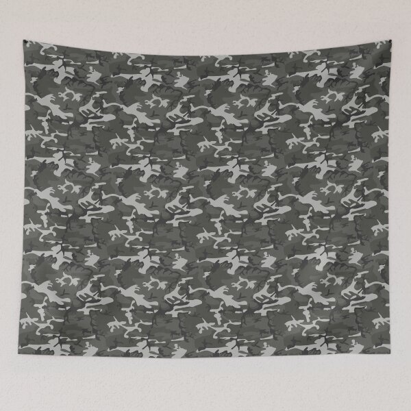 Item preview, Gray Military Design Patterns, Vintage Camouflage Patterns , Black and Grey Camouflage Patterns  designed and sold by garniturex.