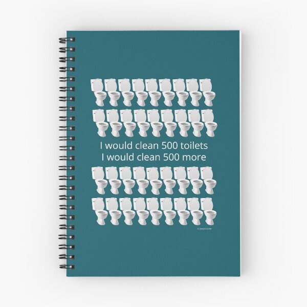 Item preview, I Would Clean 500 Toilets Funny Cleaning Humor designed and sold by SavvyCleaner.