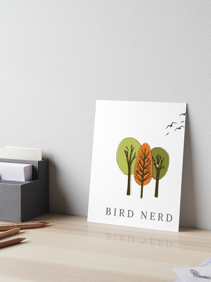 Bird watching Funny nice tits Gift Art Print by Qwerty Designs