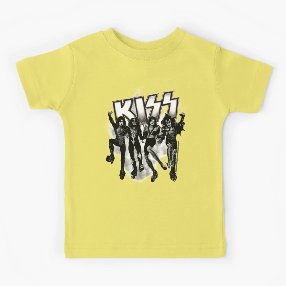 KISS ® the band - Destroyer Black and White Fog Logo Up