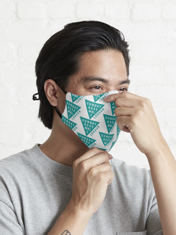 Alternate view of Teal Logo Mask