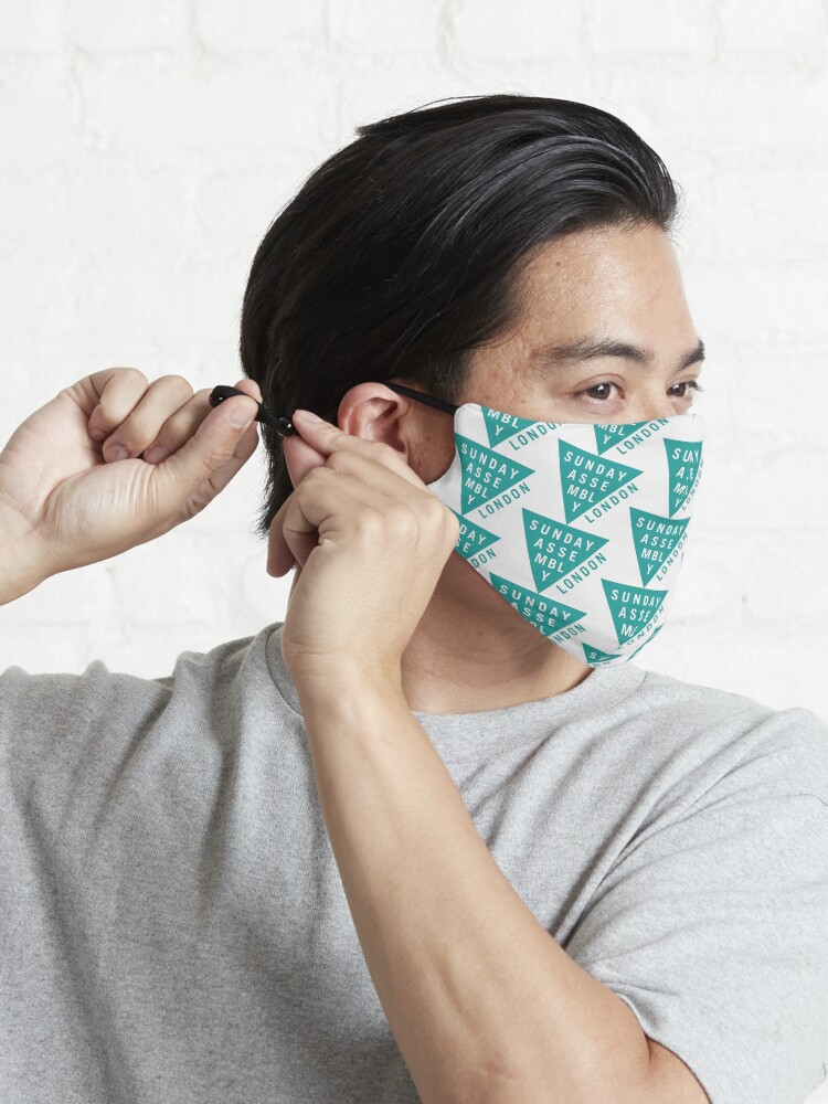 Alternate view of Teal Logo Mask