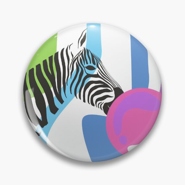 Item preview,  Zebra Bubble Gum Rainbow  Design designed and sold by Beluved.