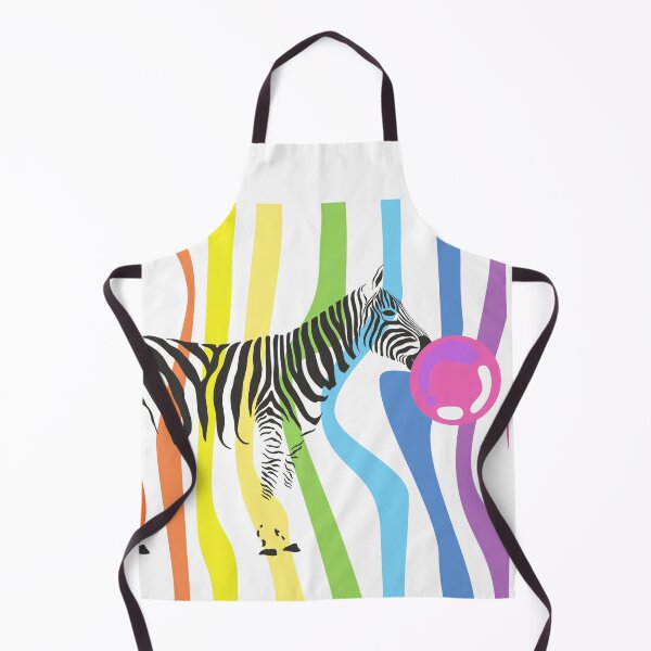 Item preview, Zebra Bubble Gum Rainbow Design designed and sold by Beluved.