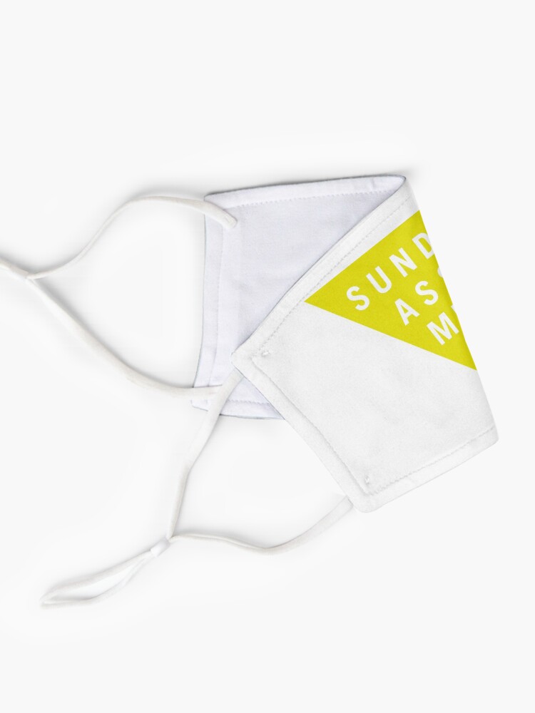 Alternate view of Yellow Logo Mask