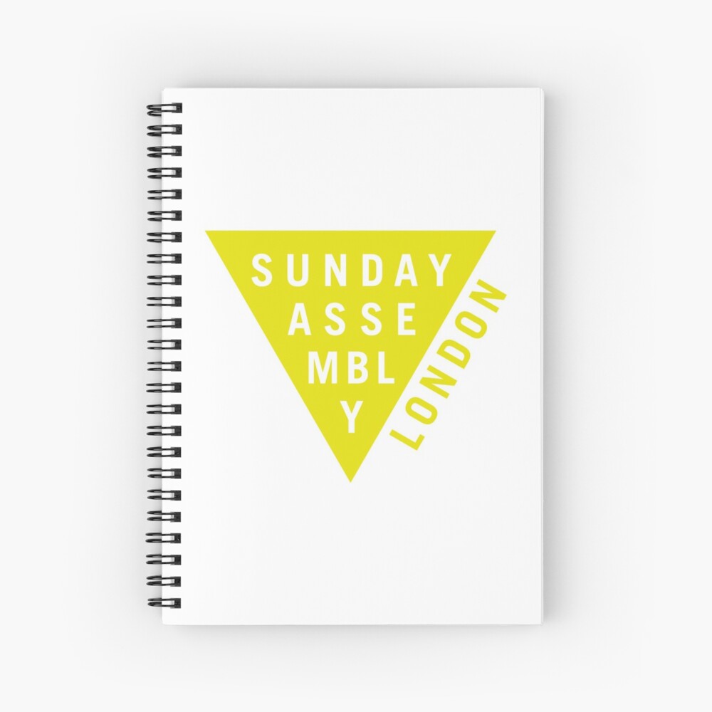 Yellow Logo Spiral Notebook