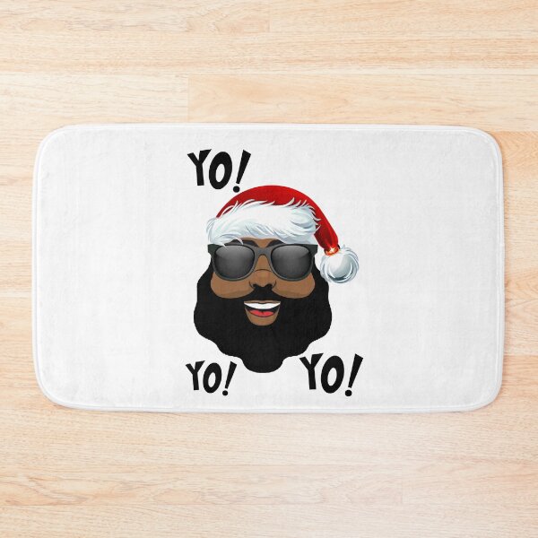 Item preview, Black Hip Hop Santa Yo Yo Yo Ugly Funny Novelty Christmas designed and sold by printrendstore.