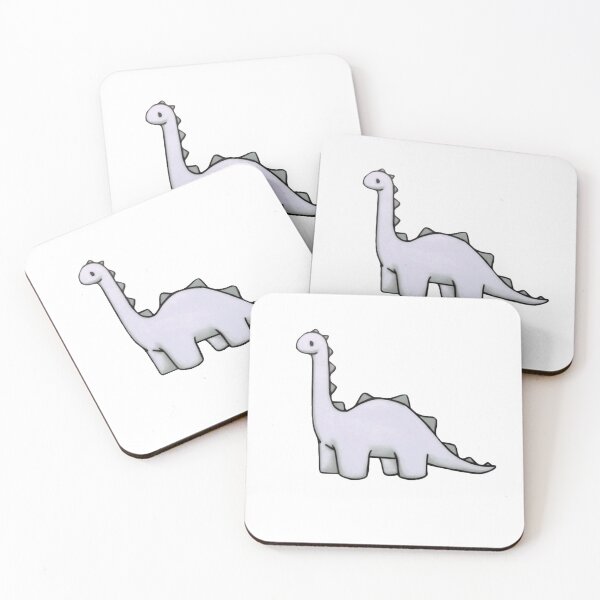 Item preview, Brontosaurus Dinosaur Cartoon Gray designed and sold by 14Smith15.
