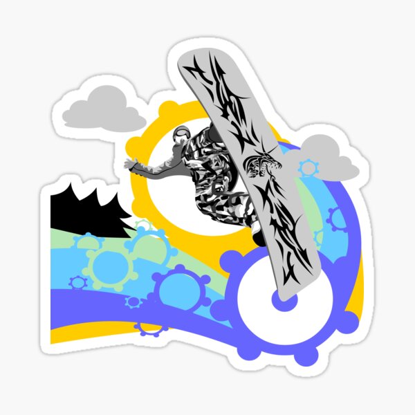 Dragon Snowboard Stickers Redbubble