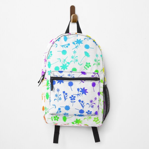 Item preview, Rainbow Bouquet of Spring Flowers (on white) designed and sold by Timeforplay.