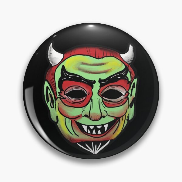 Item preview, Vintage Devil Mask  designed and sold by Memoirearts.