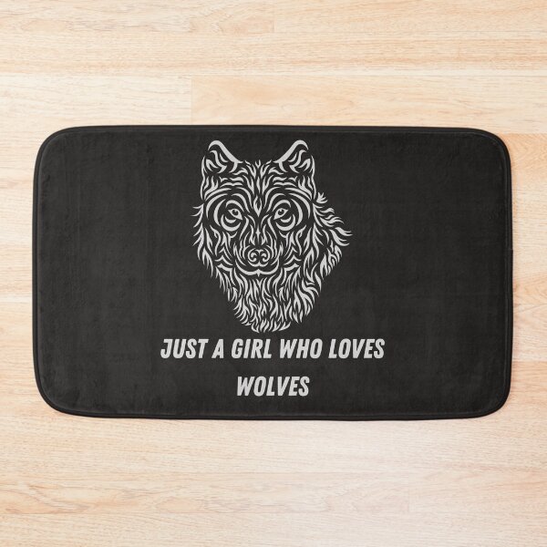 Item preview, JUST A GIRL WHO LOVES WOLVES Classic T-Shirt designed and sold by lhousshop.