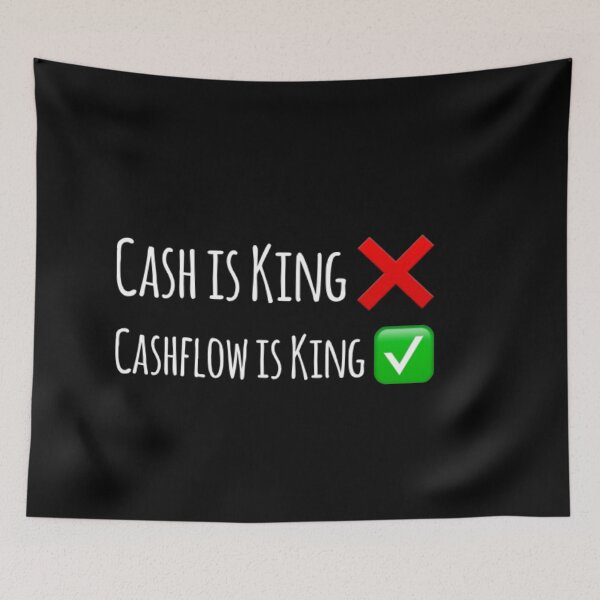Item preview, Cashflow is King designed and sold by MerciMe.