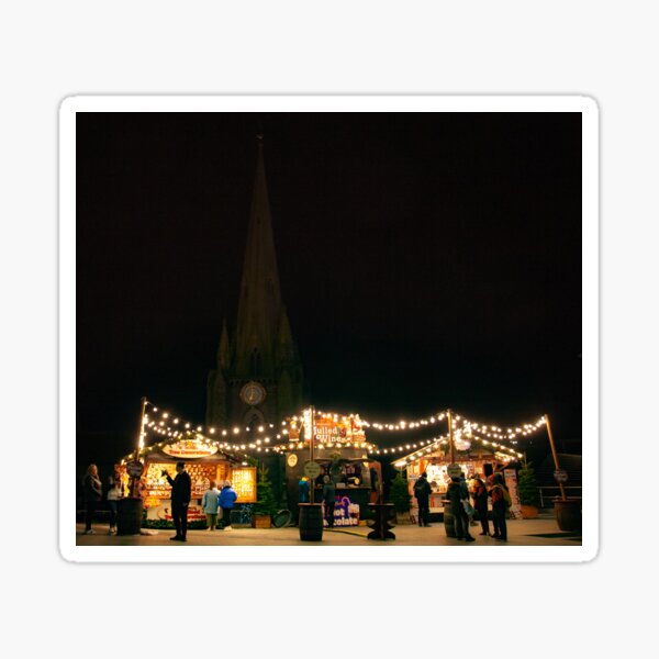 Item preview, St Martins off The Bullring, Birmingham at Christmas designed and sold by kwn1804.