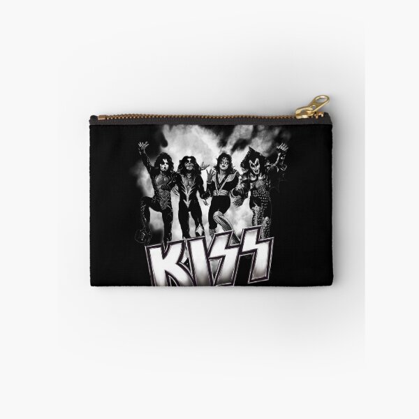 Item preview, KISS ® the band - Destroyer Black and White Fog Logo Down designed and sold by musmus76.