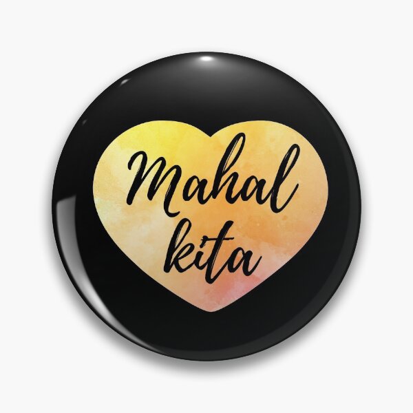 Item preview, mahal kita yellow heart designed and sold by atevern.