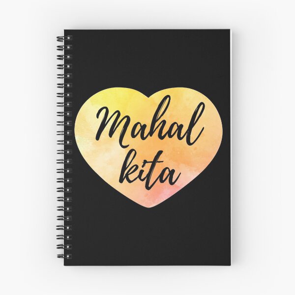 Item preview, mahal kita yellow heart designed and sold by atevern.