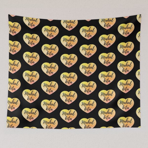 Item preview, mahal kita yellow heart designed and sold by atevern.