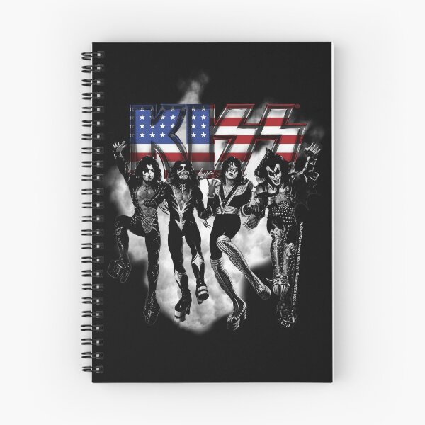 Artikelvorschau, KISS ® die Band - Destroyer Black and White Fog USA Logo entworfen und verkauft von musmus76.