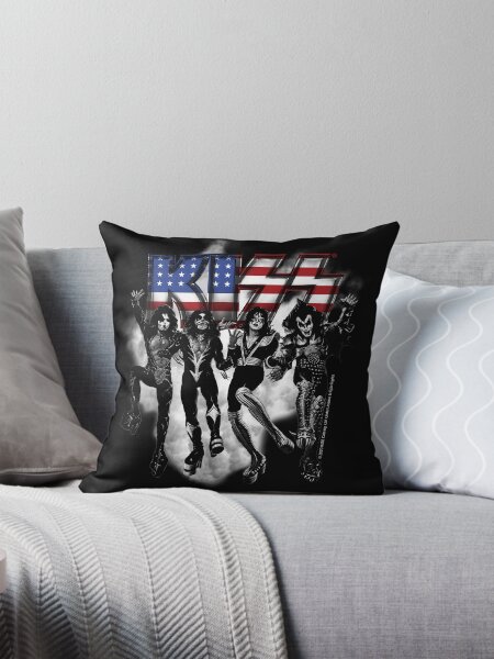 Artikel-Vorschau von KISS ® die Band - Destroyer Black and White Fog USA Logo, designt und verkauft von musmus76.