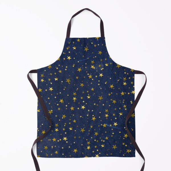 Item preview, Golden Stars on Textured Dark Blue Background designed and sold by WesternExposure.