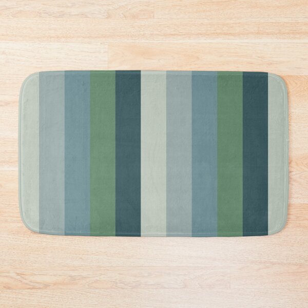 Item preview, Green Blue Stripe Pattern - Geometric Pattern for Home Decor designed and sold by norandesign.