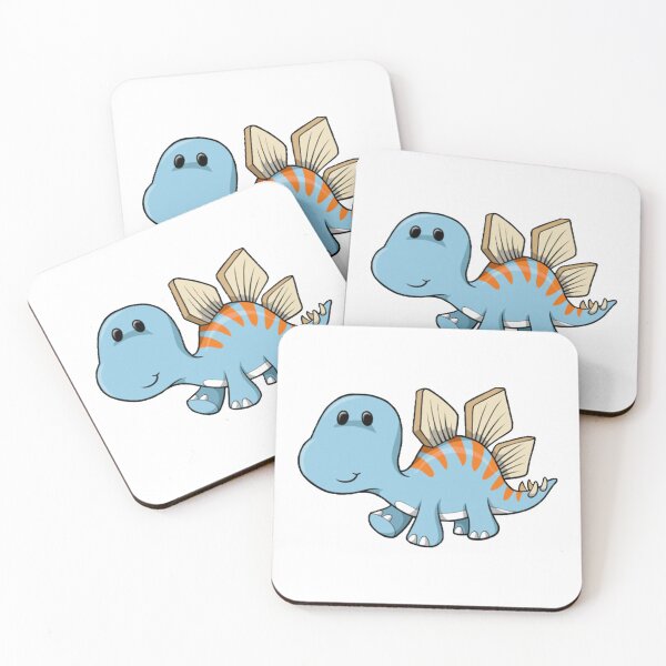 Item preview, Triceratops Dinosaur Cartoon Blue Orange designed and sold by 14Smith15.