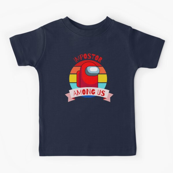 Entre nosotros impostor Camiseta para niños