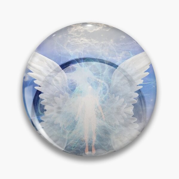 Item preview, Human soul between angel wings designed and sold by rolffimages.