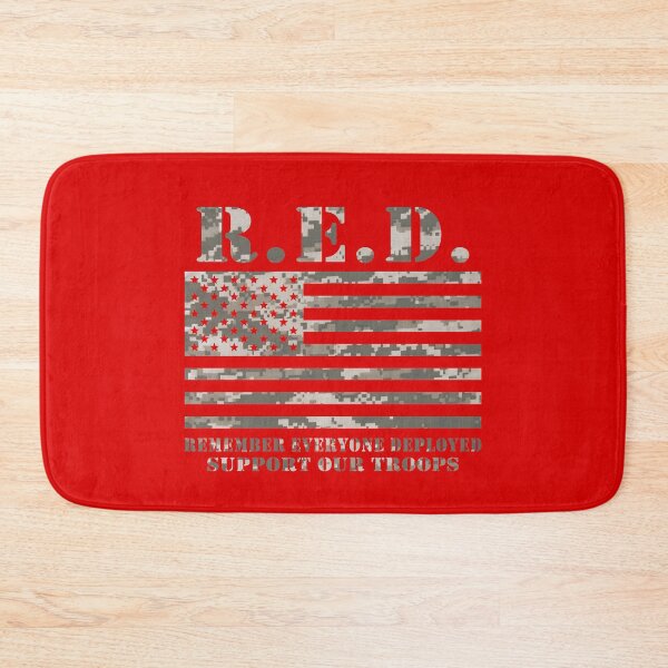 Item preview, Red Friday Wear Red On Friday Remember Everyone Deployed American Soldier designed and sold by ThreadsNouveau.