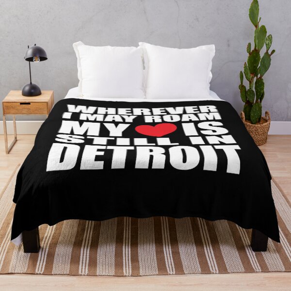 Item preview, My heart is in Detroit designed and sold by RoguePixel.