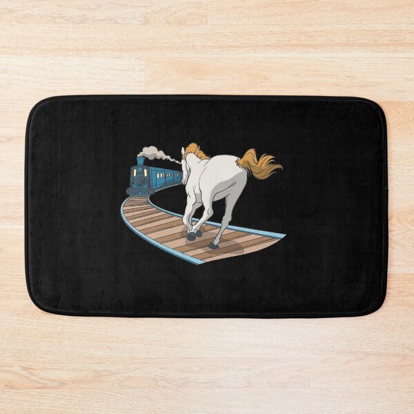 Item preview, Wild horse on a railway designed and sold by Monkey Ful.