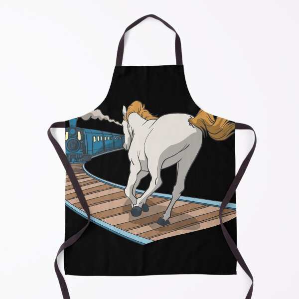 Item preview, Wild horse on a railway designed and sold by Monkey Ful.