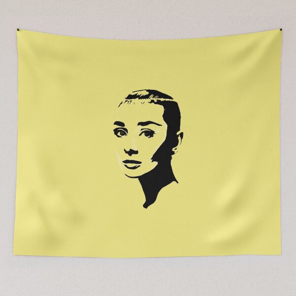 Item preview, Audrey Hepburn - yellow designed and sold by gabrielpastor.