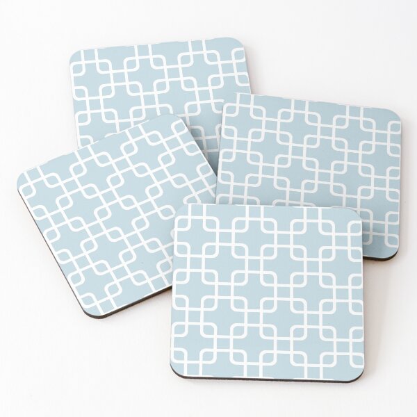 Item preview, Modern Blue Square Pattern  designed and sold by Gabriella Flores.