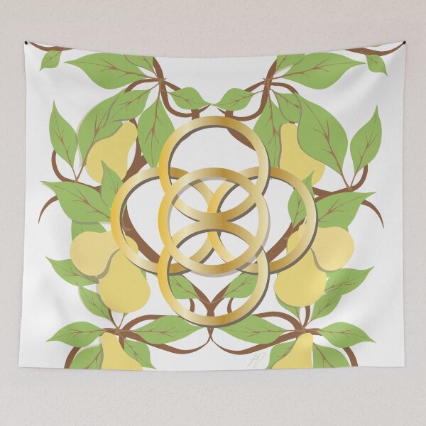 Item preview, 12 Days of Christmas: Five Golden Rings designed and sold by GingkoDragon.