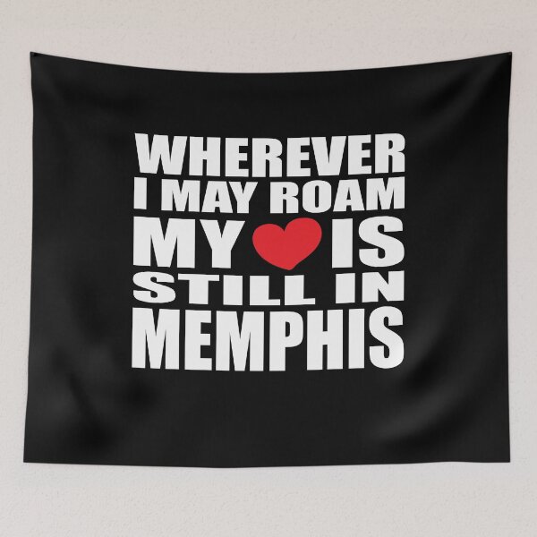 Item preview, My heart is in Memphis designed and sold by RoguePixel.