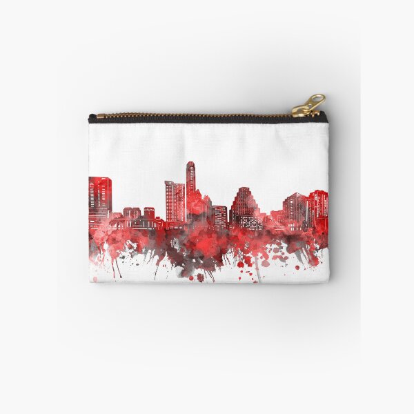 Artikelvorschau, austin skyline rot entworfen und verkauft von BekimART2.