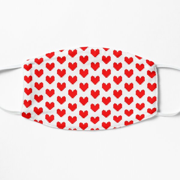 Undetale heart Flat Mask