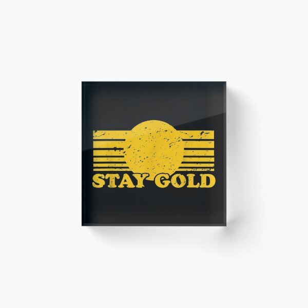 Artikelvorschau, Stay Gold Ponyboy Outsiders Buch Film Roman Retro entworfen und verkauft von broncosteam.