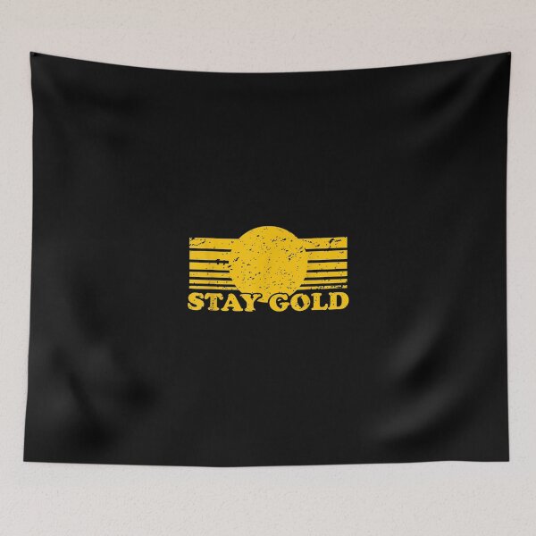 Artikelvorschau, Stay Gold Ponyboy Outsiders Buch Film Roman Retro entworfen und verkauft von broncosteam.