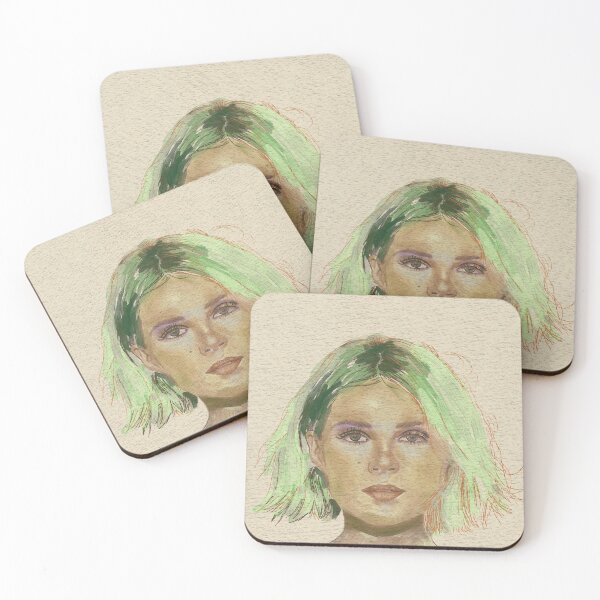 Item preview, green hair designed and sold by CarolineCosta.