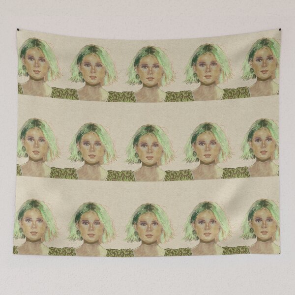 Item preview, green hair designed and sold by CarolineCosta.