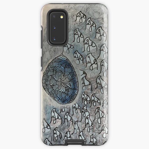 ME, self-portrait in initials Samsung Galaxy Tough Case