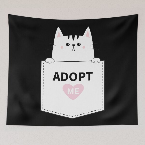 Item preview, Cute Adopt Me Pocket Cat designed and sold by Shopkittycat.