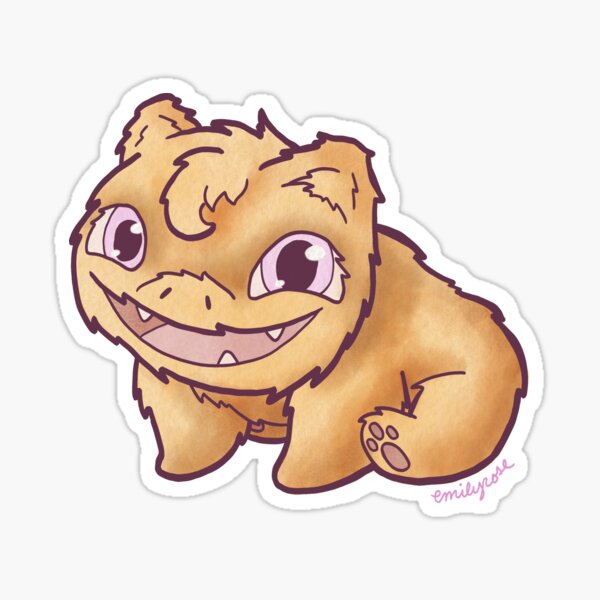 Sunbear's Big Goofy Smile Sticker