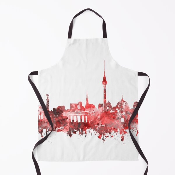 Item preview, berlin skyline red designed and sold by BekimART2.