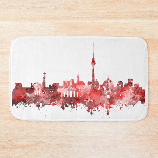 Item preview, berlin skyline red designed and sold by BekimART2.