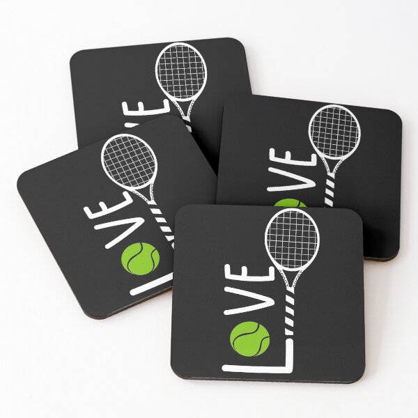 Artikelvorschau, Liebe Tennis Sport Team Essential T-Shirt, Maske, Tasche, Becher entworfen und verkauft von PilaStudio.